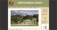 Desktop Screenshot of kentchurchcourt.co.uk